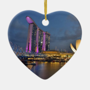 Marina Bay Sands luxury hotel Singapore Ceramic Tree Decoration