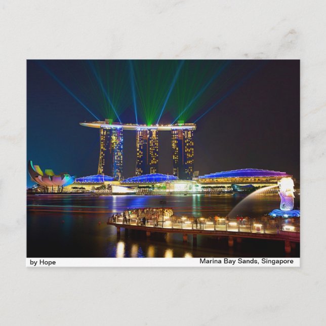 Marina Bay Sands Postcard (Front)