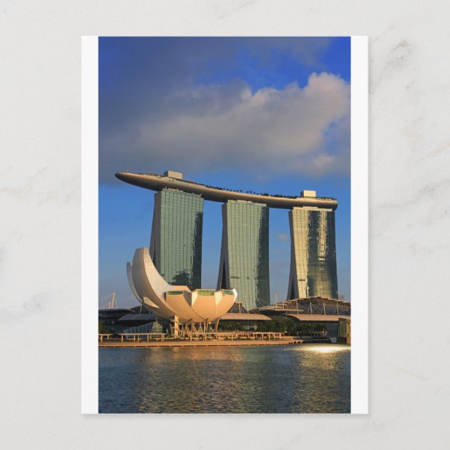 Marina Bay Sands Singapore Postcard (Front)