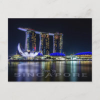 Marina Bay, Singapore at night