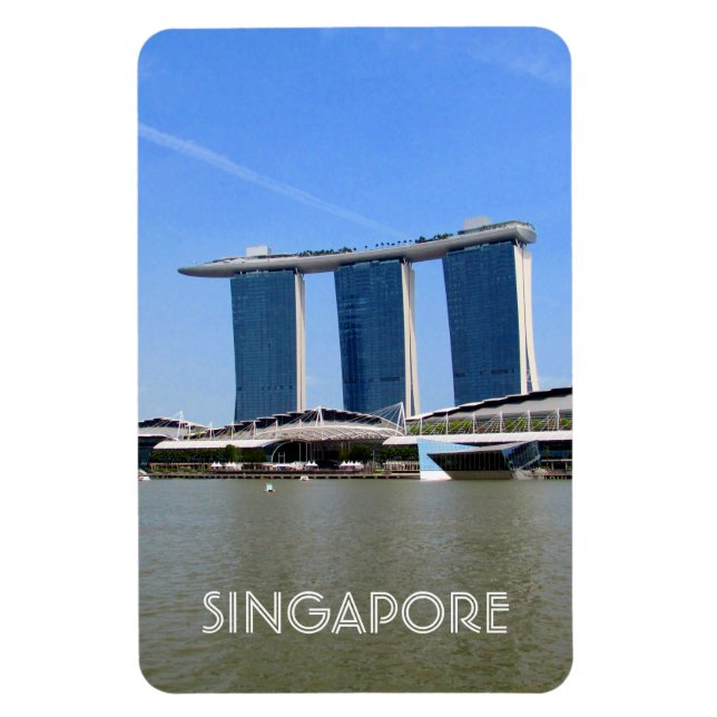 marina bay singapore magnet (Vertical)