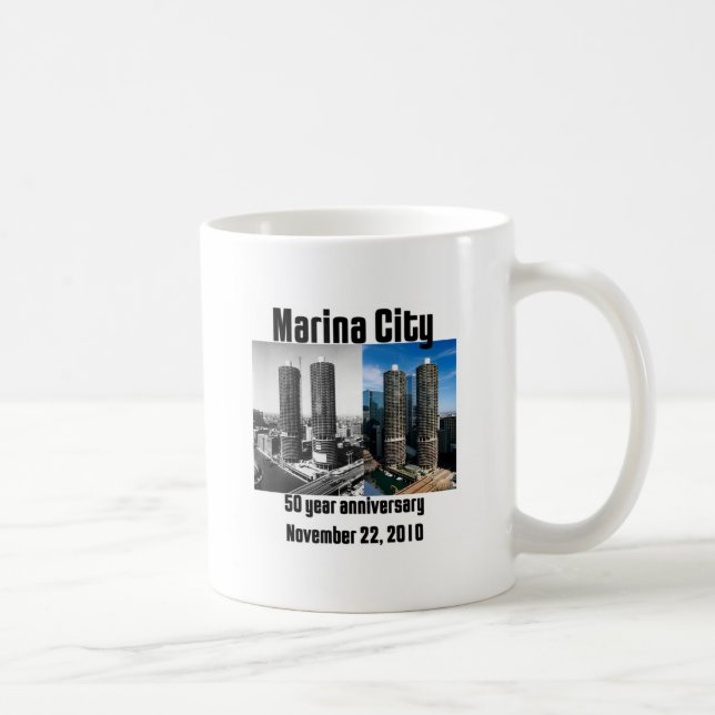 Marina City 50-Year Anniversary Coffee Mug (Right)
