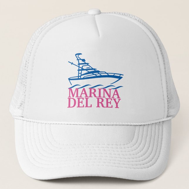 Marina Del Ray Trucker Hat (Front)