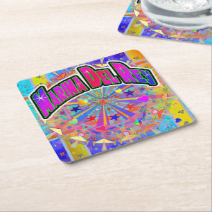 Marina Del Rey Cosmic Unity Coaster