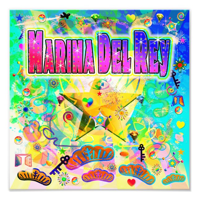 Marina Del Rey Epoch Hour Poster (Front)