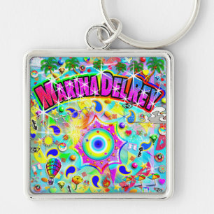 Marina Del Rey Mystic Dance Key Ring
