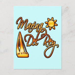Marina Del Rey Postcard