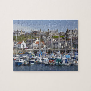 Marina, Findochty, Moray, Scotland, United Jigsaw Puzzle