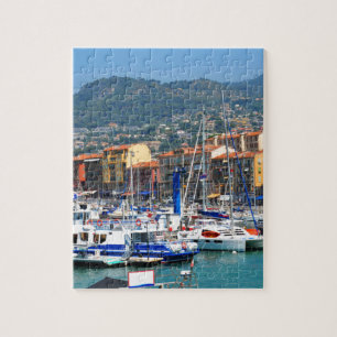 Marina in Nice, France Jigsaw Puzzle