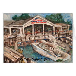 Marina in Western Basin, Kelley's Island Card