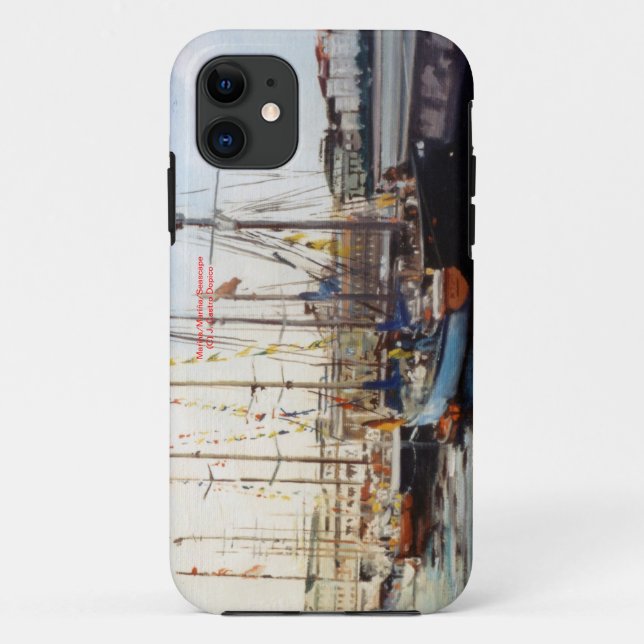 Marina/Mariña/Seascape Case-Mate iPhone Case (Back)