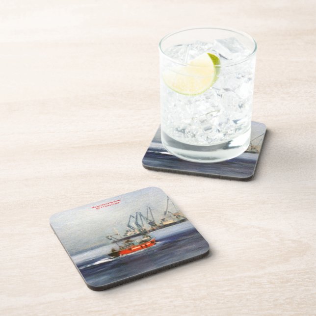 Marina/Mariña/Seascape Coaster (Right Side)