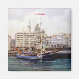 Marina/Mariña/Seascape Magnet