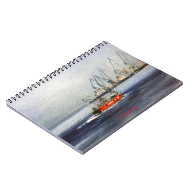 Marina/Mariña/Seascape Notebook (Left Side)