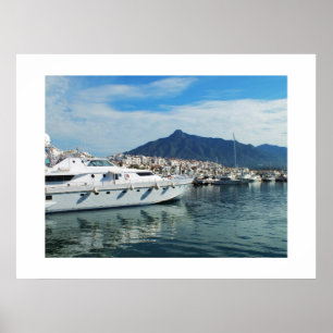 Marina, Puerto Banus, Spain Poster