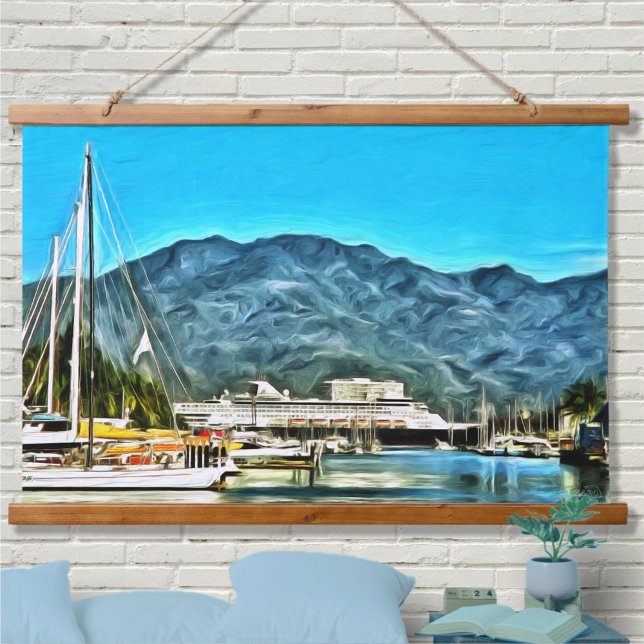 Marina Vallarta 0946 Hanging Tapestry (Creator Uploaded)