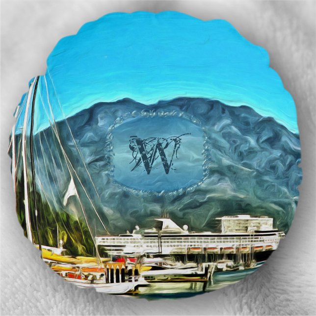 Marina Vallarta 0946 Round Cushion (Creator Uploaded)