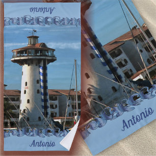 Marina Vallarta 0948 Beach Towel