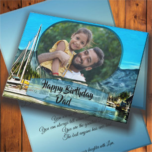 Marina Vallarta Happy Birthday Dad 0946 Card