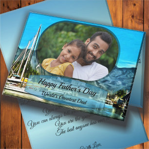 Marina Vallarta Happy Father's Day 0946 Thank You Card