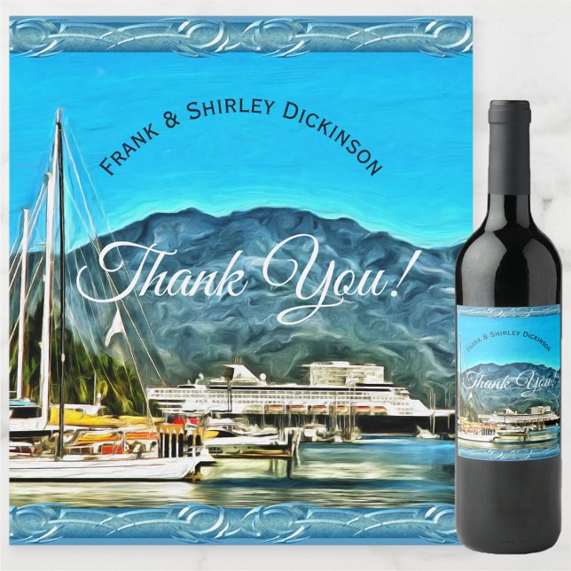 Marina Vallarta Thank You 0946 Wine Label (Creator Uploaded)