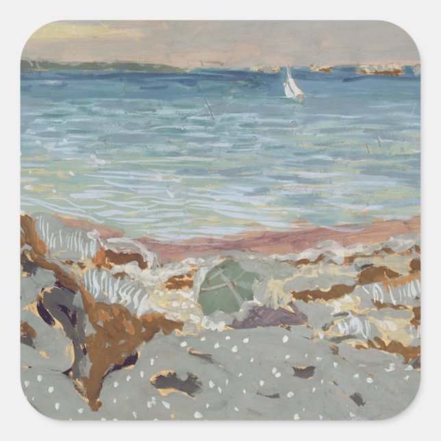 Marine, 1906 square sticker (Front)