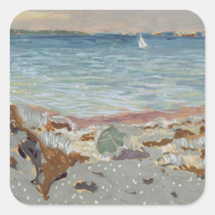 Marine, 1906 square sticker