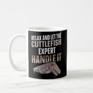 Marine Animals Cuttlefish for a Cephalopod    Coffee Mug