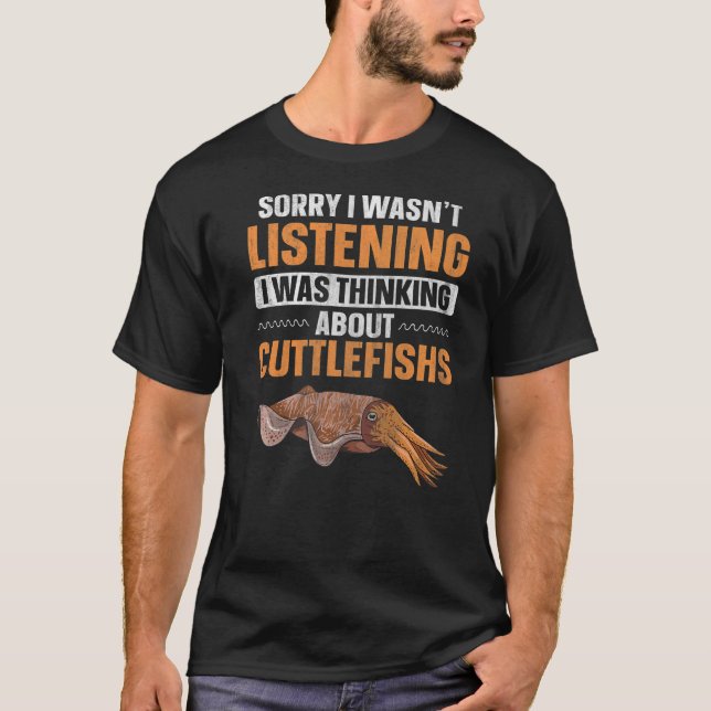 Marine Animals Cuttlefish for a Cuttlefish     2 T-Shirt (Front)