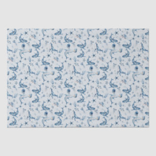 Marine animals tissue paper