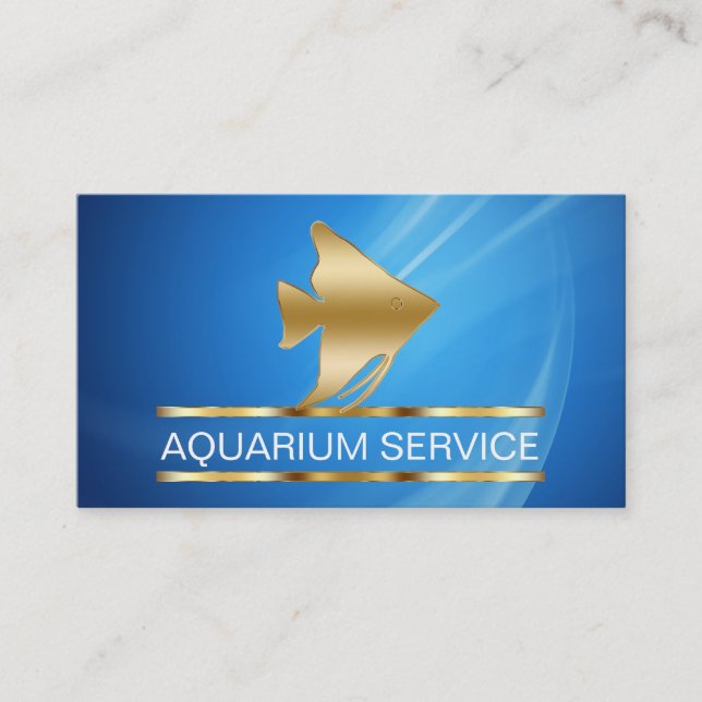 Marine Aquarium Business Cards (Front)