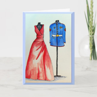 Marine Ball Invitation