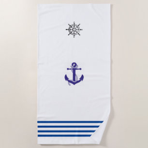 MARINE BEACH TOWEL