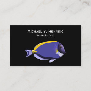 Marine Biologist Business Cards
