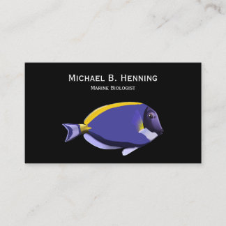 Marine Biologist Business Cards