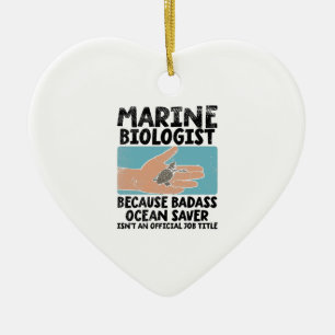 Marine Biologist Marine Biology Ceramic Ornament
