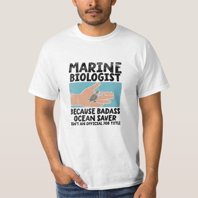 Marine Biologist Marine Biology T-Shirt (Front)