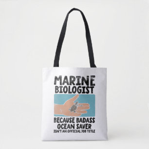 Marine Biologist Marine Biology Tote Bag