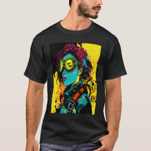 Marine Biologist Pop Scuba Diver 3 T-Shirt