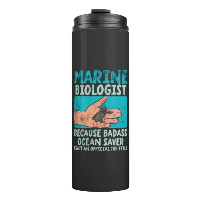 Marine Biologist Thermal Tumbler (Front)