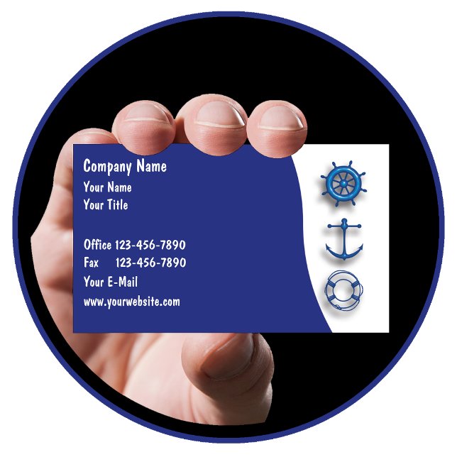 Marine Business Cards (Creator Uploaded)