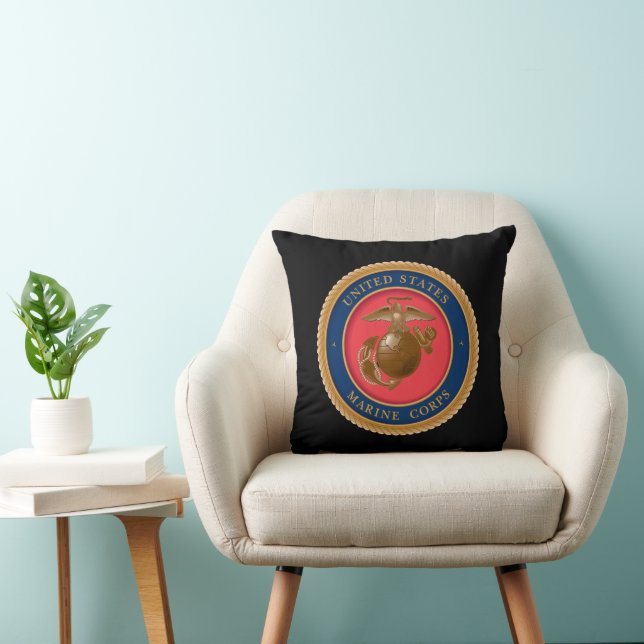 Marine Corps Seal Cushion (Chair)