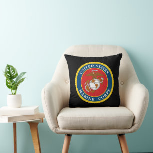 Marine Corps Seal - Flat Cushion