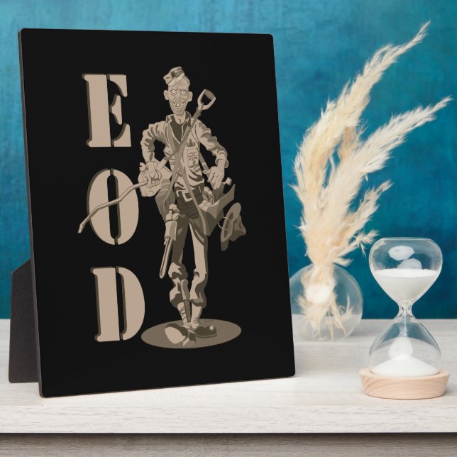 Marine EOD tech Plaque (Side)