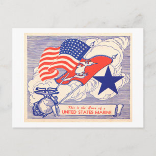 Marine Family Support Gifts Postcard