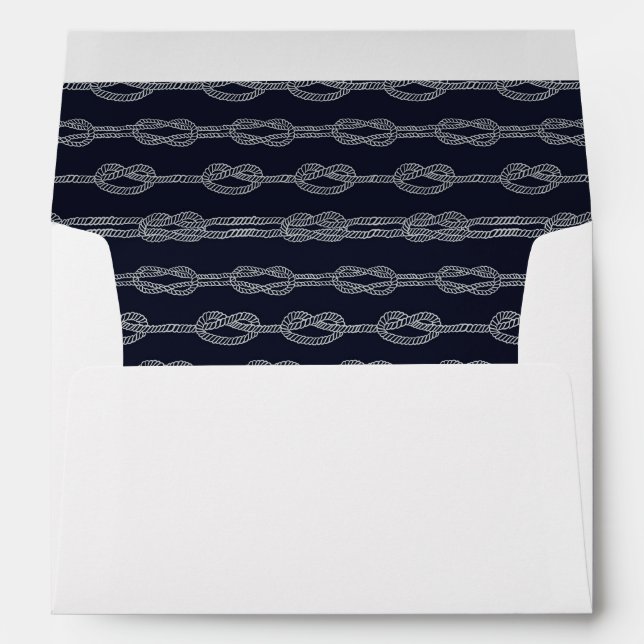 Marine Knots Pattern Envelopes (Back (Bottom))