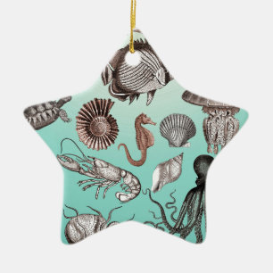 Marine Life Ceramic Tree Decoration