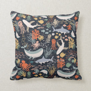 Marine Life Cushion