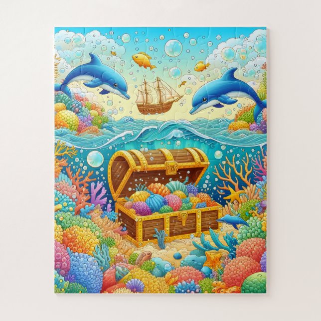 Marine Life Jigsaw Puzzle (Vertical)