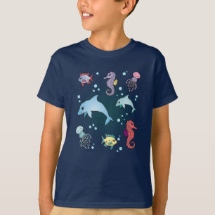 Marine Life Marine Animals Aquarium Aquarist Gift T-Shirt